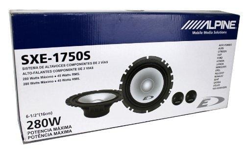 4 Alpine SXE-1750S 6.5" 560W Car 2 Way Component Audio Speakers Stereo SXE1750S