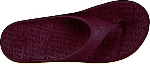 Telic Unisex Flip Flop Dark Cherry 8 B (M) US Mens/9 D (M) US Womens