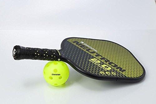 GAMMA Sports 2.0 Pickleball Paddles: Neutron 2.0 Pickleball Rackets - Textured Graphite Face - Mens and Womens Pickle Ball Racquet - Indoor and Outdoor Racket - Yellow Pickle-Ball Paddle - 7 oz [product _type] Gamma Sports - Ultra Pickleball - The Pickleball Paddle MegaStore