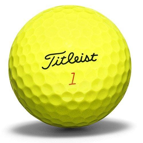 Titleist DT Trusoft Prior Generation Golf Balls, Yellow (One Dozen)