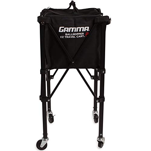 Gamma Sports EZ Travel Cart Pro, Portable Compact Design, Sturdy Lightweight Construction, 150 Capacity, Premium Carrying Case Included