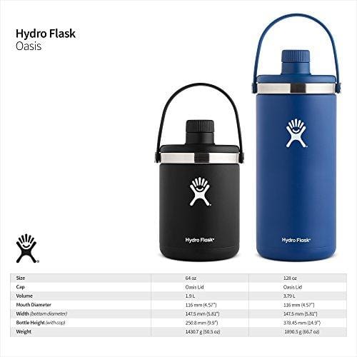 Hydro Flask 64 Oz and 128 Oz Oasis | 3D model