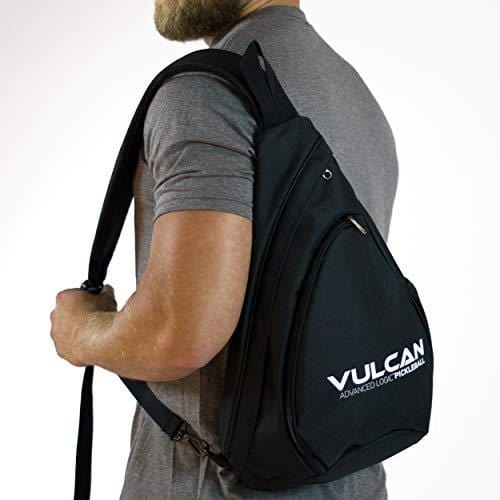 Vulcan Pickleball Sling Bag (Black Lazer)