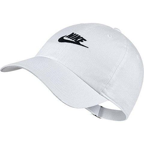 NIKE Sportswear Unisex H86 Futura Cap, White/White/Black, One Size