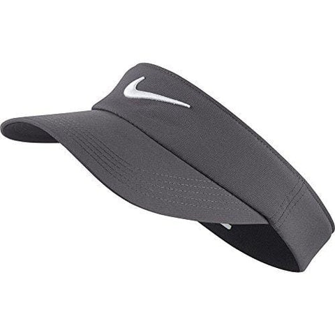 NIKE Unisex Core Golf Visor, Dark Grey/Anthracite/White, One Size
