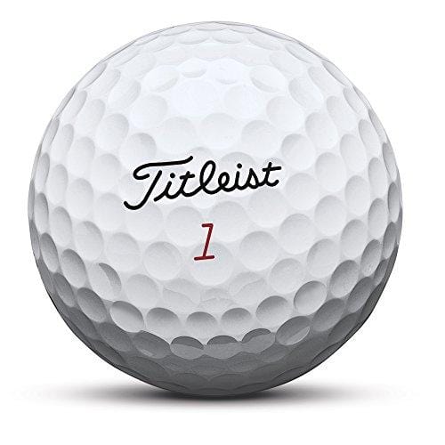 Titleist Pro V1x Golf Balls, White, Low Numbers  1-4 (One Dozen)