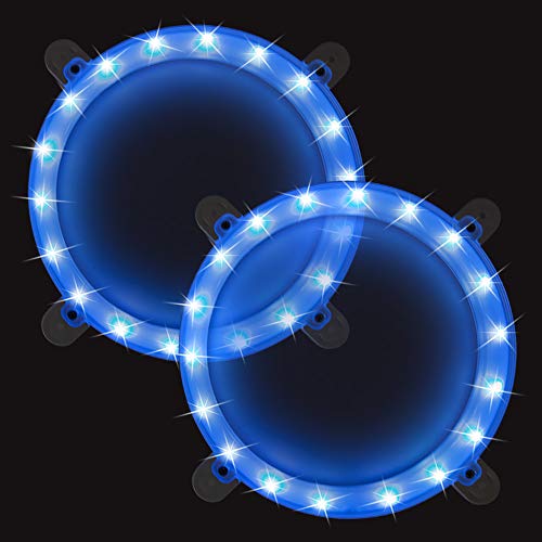 Blinngo Cornhole LED Board Lights, LED Cornhole Lights Meet Regulation Cornhole Boards(4 feet x 2 feet), Waterproof Cornhole LED Lights (Two Set)-Blue