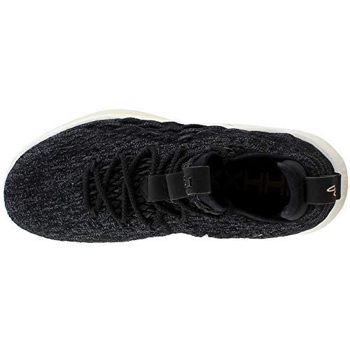 Nike Men's Lebron 15 Low Basketball Shoes (11.5, Black/Gold)