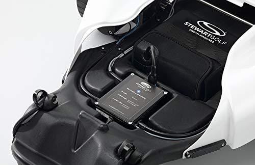 Stewart Golf X9 Follow Electric Golf Cart, White