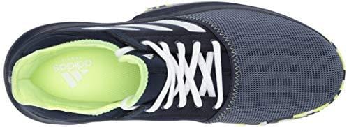 adidas Men's Gamecourt, Collegiate Navy/White/Yellow 10 M US