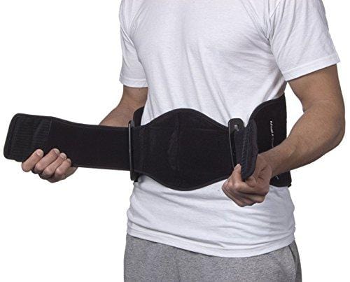NatraCure Hot/Cold Compression Lumbar Support Back Brace/Wrap – Alleviates Pain from Back Surgery, Arthritis, Swelling, Sciatica, Degenerative/Slipped Discs, and Sports Injuries (6037 CAT)