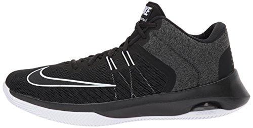 Nike Men's Air Versitile II Basketball Shoe, Black/White, 8.5 Regular US