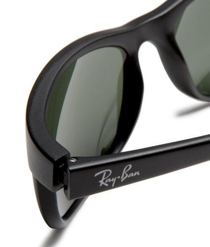 Ray-Ban, Men’s Predator 2 Sunglasses, RB2027, Men’s Non-Polarized Sunglasses, Nylon Frame, Classic G-15 Lenses, 100% UV Protection, Protective Case, 62 mm Lenses