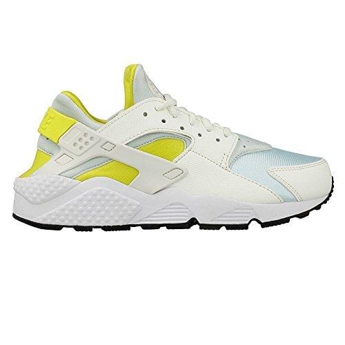 Nike Womens Air Huarache Run Training Running Shoes White 6 Medium (B,M)