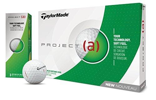TaylorMade Project (a) Golf Balls, White (One Dozen)