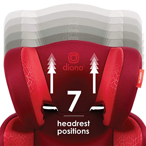 Diono Everett NXT Fix High Back Booster Seat, Red