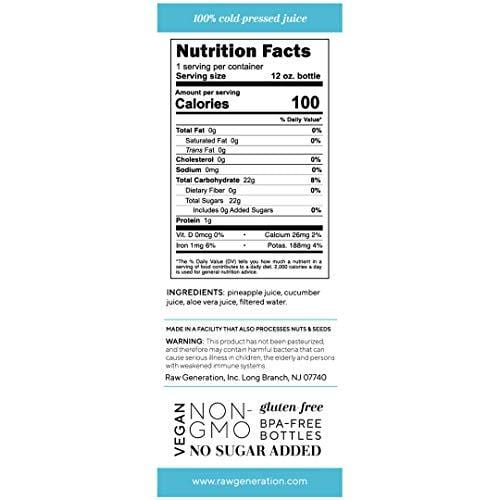 5-Day Skinny Cleanse by Raw Generation® - Best Juice Cleanse to Lose Weight Quickly/Healthiest Way to Cleanse & Detoxify Your Body/Jumpstart a Healthier Diet