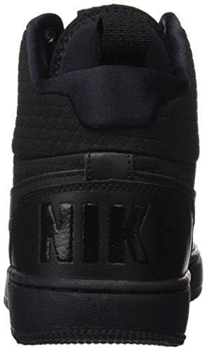 NIKE Court Borough Mid Winter Men's Waterproof Basketball Shoes (9.5 D(M) US, Black)