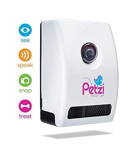 Petzi Treat Cam: Wi-Fi Pet Camera & Treat Dispenser, Enabled with Amazon Dash Replenishment