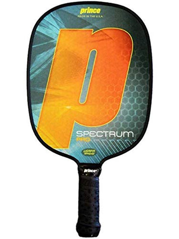 Prince Spectrum Pro Pickleball Paddle | Orange | 4 1/8" Small Grip | Standard Weight