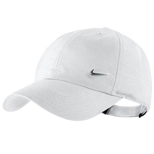 NIKE Girl's H86 Metal Swoosh Hat Lethal Pink/Silver 405043-635 (One Size)