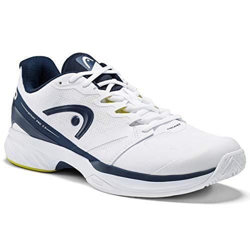 HEAD Sprint Pro 2.5 Mens Tennis Shoe (10.5) White/Dark Blue