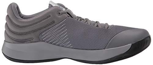 adidas Men's Pro Spark 2018 Low, Grey/Silver Metallic/Black 11 M US