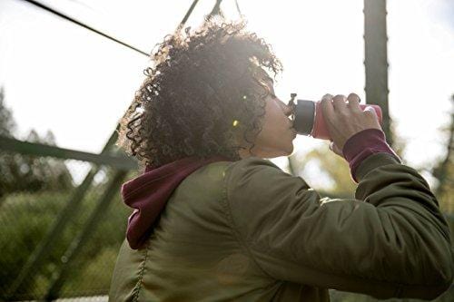 Hydro Flask 20 oz Travel Coffee Flask | Stainless Steel & Vacuum Insulated | Wide Mouth with Hydro Flip Cap | Black