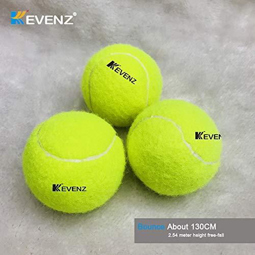 KEVENZ 12-Pack Green Advanced Training Tennis Balls,Practice Ball (Interlocked Wool Fiber) [product _type] KEVENZ - Ultra Pickleball - The Pickleball Paddle MegaStore