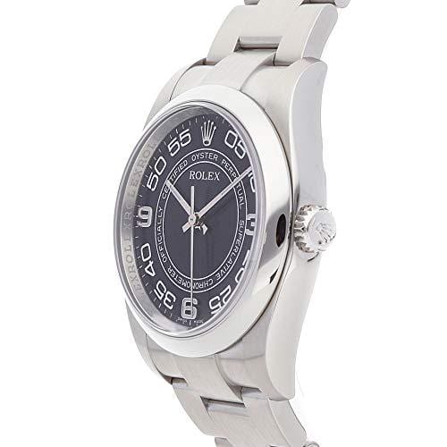 Rolex Oyster Perpetual Mechanical (Automatic) Black Dial Mens Watch 116000 (Certified Pre-Owned)