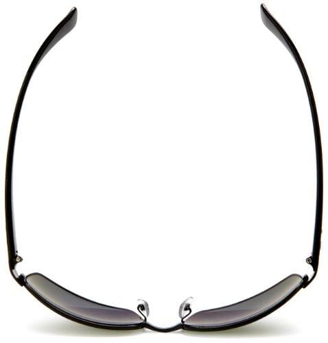 Ray-Ban Men's Rb3364 Polarized Rectangular Sunglasses, Black, 61.7 mm