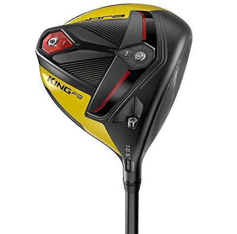 Cobra Golf 2019 F9 Speedback Driver Satin Black-Yellow (Men's, Right Hand, Fujikura Atmos Tour Spec Blue 6, Stiff Flex, 10.5)