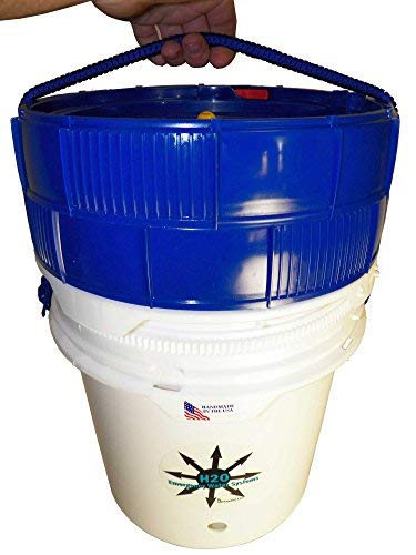 SHTFandGO Gravity Well Ultra Water Filter Purifier 9000+ Gallons with 3 Black Candle Filters