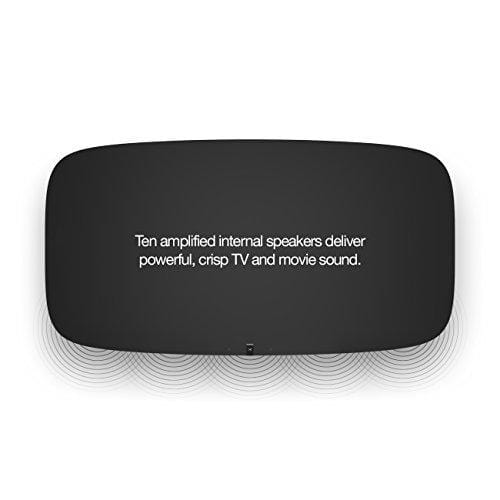 Playbase, the sleek soundbase for TV, movies, music, and more. (Black)