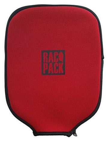 Neoprene Pickleball Paddle Cover - Case (Red)
