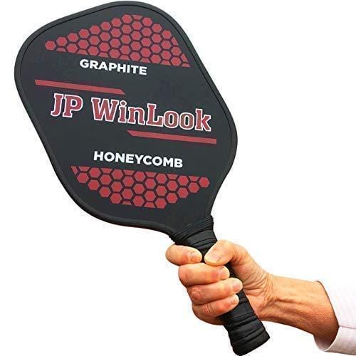 JP WinLook Pickleball Paddle Set - 2 Premium Graphite Rackets Honeycomb Composite Core 3 Balls, Ultra Cushion Grip, Portable Racquet Cover Case Bag Accessories Gift Kit, Men Women Kids Indoor Outdoor [product _type] JP WinLook - Ultra Pickleball - The Pickleball Paddle MegaStore
