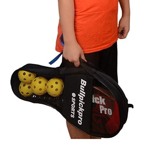 Bullpickpro Premium Pickleball Bag Pickleball Holder Backpack Pack Fits Multiple Paddles with Convenient Pockets