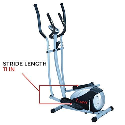 Magnetic Elliptical Machine Trainer by Sunny Health & Fitness - SF-E905