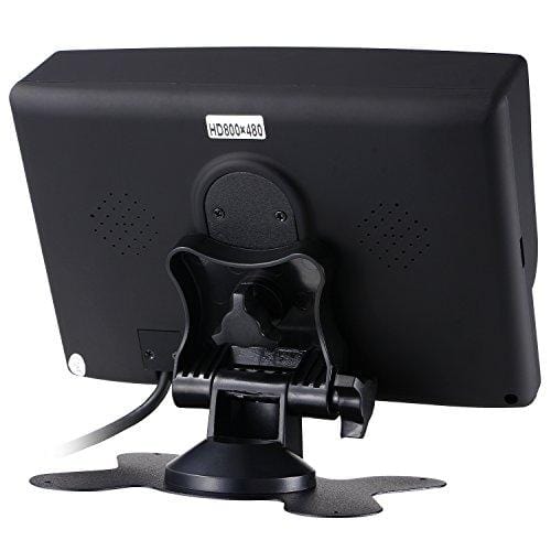 Heavy Duty Vehicle Truck Bus Backup Camera System,Waterproof Night Vision Rear View Camera with 7 inch Monitor+66ft 4 PIN Camera Cable for Bus Truck Van Trailer RV Campers Motor Home(12V 24V)