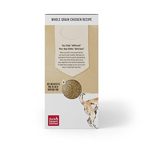 Honest Kitchen Human Grade Dehydrated Organic Grain Chicken Dog Food Box, 10 lb