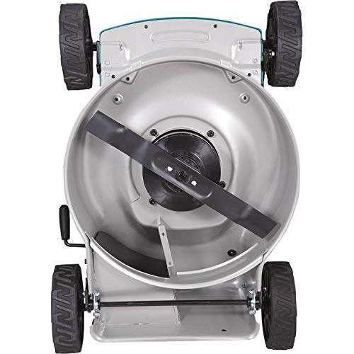 Makita XML03PT1 18V X2 (36V) LXT Lithium‑Ion Brushless Cordless (5.0Ah) 18" Lawn Mower Kit with 4 Batteries, Teal