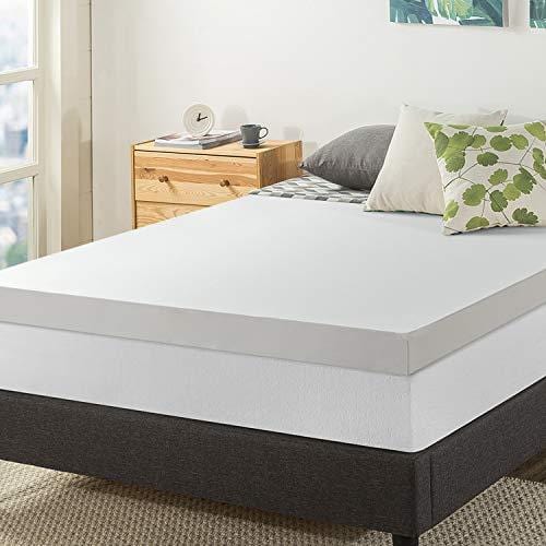 Best Price Mattress 4" Memory Foam Mattress Topper, RV / Short Queen