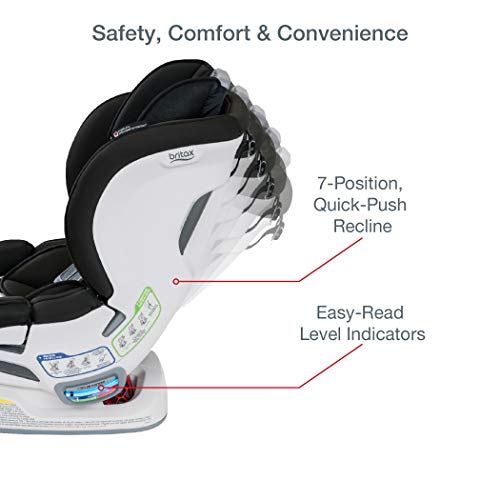 Britax Boulevard ClickTight Convertible Car Seat - 2 Layer Impact Protection - Rear and Forward Facing - 5 to 65 Pounds, Circa