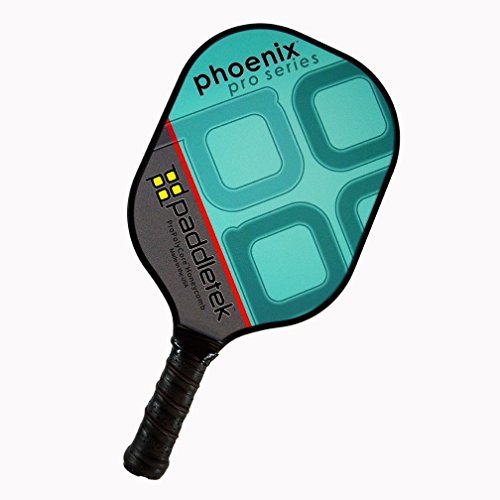 Paddletek Phoenix Pro Pickleball Paddle, Turquoise