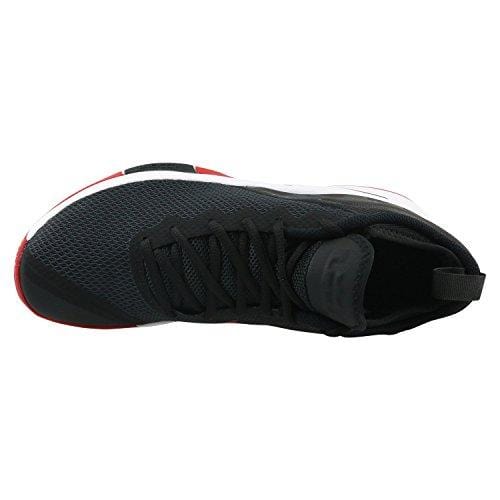 Nike Men's Lebron Witness II Basketball Shoe Black/White-Gym Red (10.5)