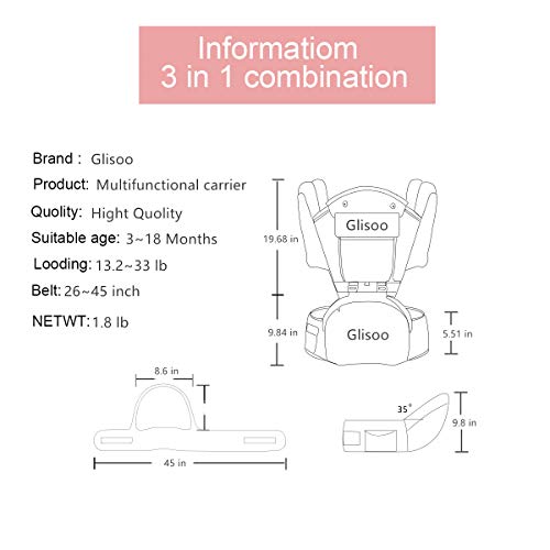 Ergonomic 360° Best Baby Soft Carrier, Comfortable Adjustable Positions,Breastfeeding Fits All Newborn Toddler,HipSeat Infant and Backpack,All Seasons,Perfect for Hiking Shopping (Dark Gray)