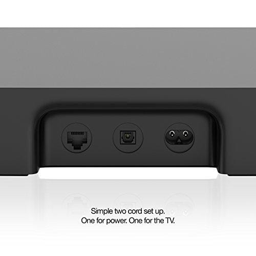 Playbase, the sleek soundbase for TV, movies, music, and more. (Black)