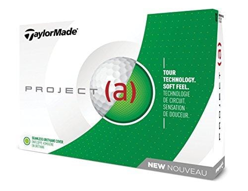 TaylorMade Project (a) Golf Balls, White (One Dozen)