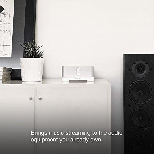 Sonos Connect:Amp - Wireless Home Audio Amplifier for Streaming Music, Amazon certified and works with Alexa.