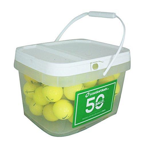 Yellow Premium Brand Golf Balls 50 Pack